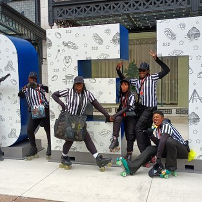 When Roller Skaters Became Referees at the 2024 NFL Draft in Detroit